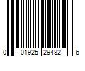 Barcode Image for UPC code 001925294826