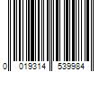 Barcode Image for UPC code 00193145399808