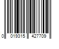 Barcode Image for UPC code 0019315427709