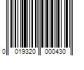 Barcode Image for UPC code 0019320000430