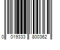 Barcode Image for UPC code 0019333800362