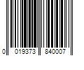 Barcode Image for UPC code 0019373840007