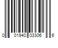 Barcode Image for UPC code 001940033066