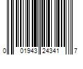 Barcode Image for UPC code 001943243417