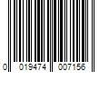 Barcode Image for UPC code 0019474007156