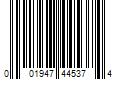 Barcode Image for UPC code 001947445374