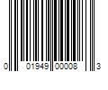 Barcode Image for UPC code 001949000083