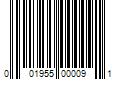 Barcode Image for UPC code 001955000091