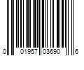 Barcode Image for UPC code 001957036906