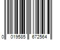 Barcode Image for UPC code 0019585672564