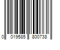 Barcode Image for UPC code 0019585800738