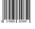 Barcode Image for UPC code 0019585800851