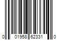 Barcode Image for UPC code 001958623310