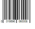 Barcode Image for UPC code 0019596060008