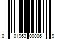 Barcode Image for UPC code 001963000069