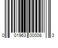 Barcode Image for UPC code 001963000083