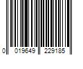 Barcode Image for UPC code 0019649229185