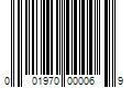 Barcode Image for UPC code 001970000069