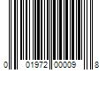 Barcode Image for UPC code 001972000098