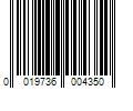 Barcode Image for UPC code 0019736004350