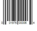 Barcode Image for UPC code 001975000064