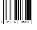 Barcode Image for UPC code 0019756001001