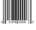 Barcode Image for UPC code 001976000063