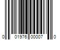 Barcode Image for UPC code 001976000070