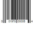 Barcode Image for UPC code 001978000054