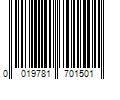 Barcode Image for UPC code 0019781701501