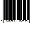 Barcode Image for UPC code 0019783190235