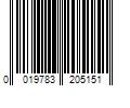 Barcode Image for UPC code 0019783205151