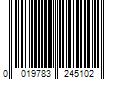 Barcode Image for UPC code 0019783245102