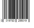 Barcode Image for UPC code 0019783255019