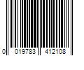 Barcode Image for UPC code 0019783412108