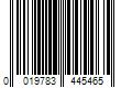 Barcode Image for UPC code 0019783445465