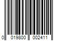 Barcode Image for UPC code 0019800002411