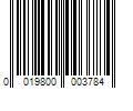 Barcode Image for UPC code 0019800003784