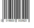 Barcode Image for UPC code 0019800003920