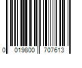 Barcode Image for UPC code 0019800707613