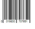 Barcode Image for UPC code 0019800707651