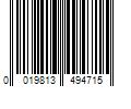 Barcode Image for UPC code 0019813494715