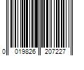 Barcode Image for UPC code 0019826207227