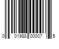 Barcode Image for UPC code 001988000075