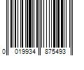 Barcode Image for UPC code 0019934875493