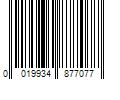 Barcode Image for UPC code 0019934877077