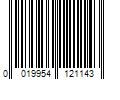 Barcode Image for UPC code 0019954121143