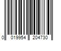 Barcode Image for UPC code 0019954204730