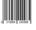 Barcode Image for UPC code 0019954242985