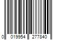 Barcode Image for UPC code 0019954277840